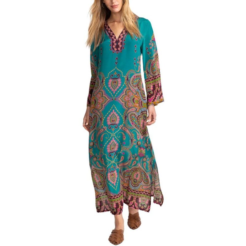 Johnny Was Womens  Judith Silk Dress